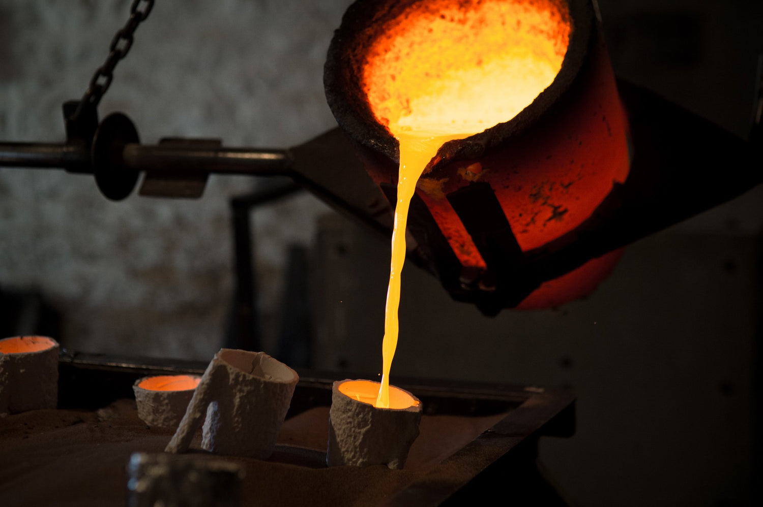 Casting of Bronze statue